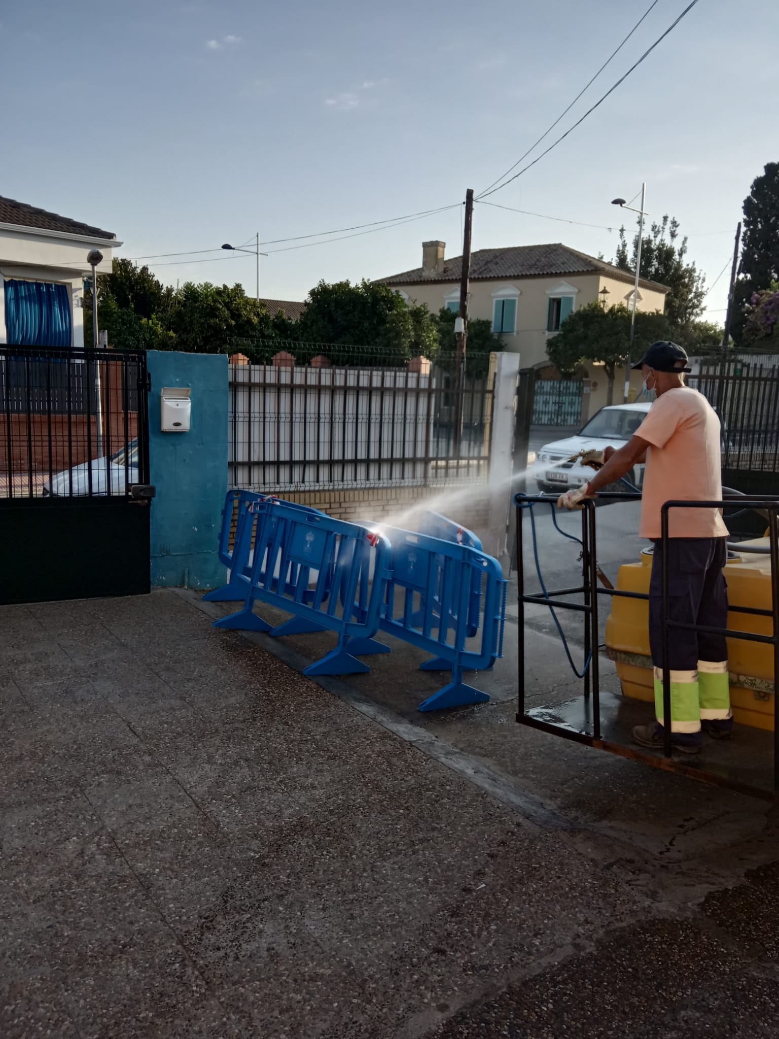 Desinfección El Algarrobillo