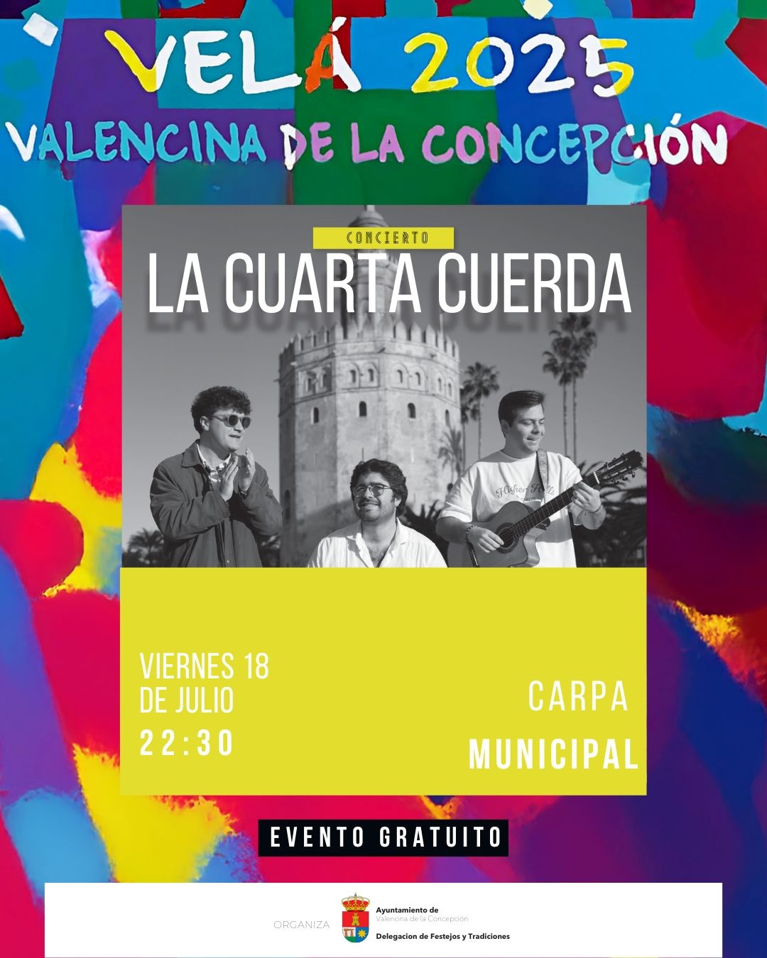 ¿La Cuarta Cuerda¿ llega a la X Velá de Verano de Valencina