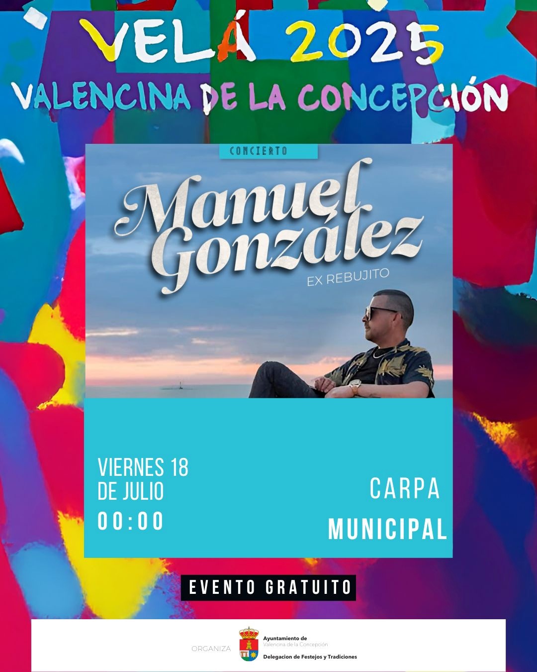 MANUEL GONZÁLEZ, DE LOS REBUJITOS, LLEGA A LA VELÁ DE VERANO
