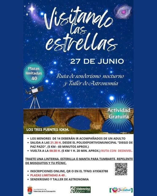 Visitando estrellas en Valencina de la Concepción