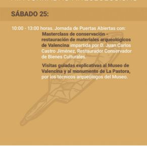 XIX Jornadas arqueológicas Sábado